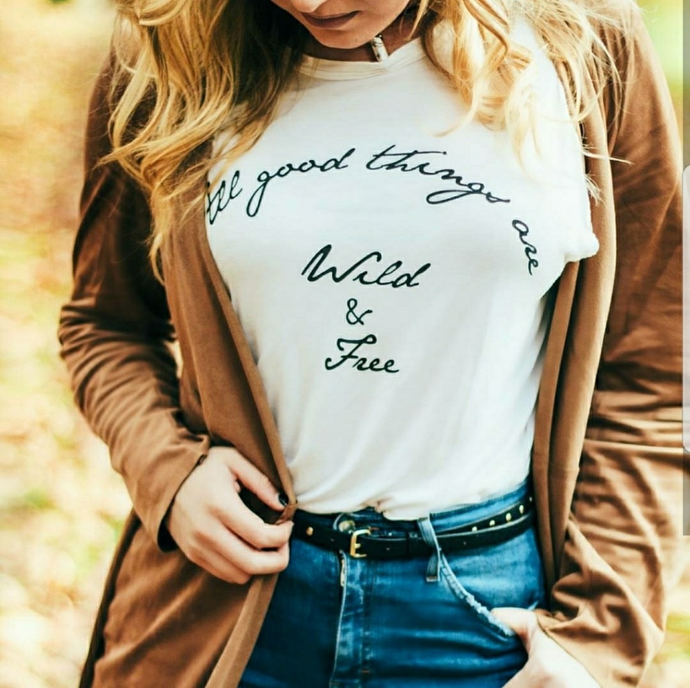 White and black tank top